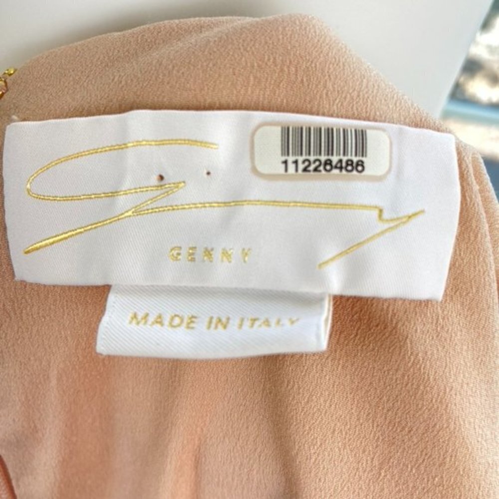 Genny Light Pink Slit Sleeve Mini-Dress - Picture 8 of 9